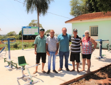 Mineira e Forquilha recebem academia ao ar livre